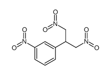 1-(1,3-dinitropropan-2-yl)-3-nitrobenzene结构式