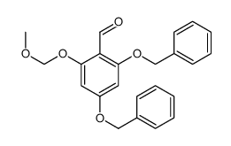 2-(methoxymethoxy)-4,6-bis(phenylmethoxy)benzaldehyde结构式