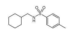 Benzenesulfonamide, N-(cyclohexylmethyl)-4-methyl结构式