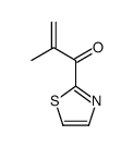 2-Propen-1-one,2-methyl-1-(2-thiazolyl)-结构式