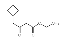 4-Cyclobutyl-3-oxo-butyric acid ethyl ester Structure