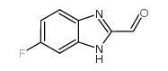 6-FLUORO-1H-BENZOIMIDAZOLE-2-CARBALDEHYDE Structure