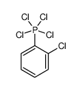 tetrachloro-(2-chlorophenyl)-λ5-phosphane结构式