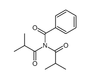 N,N-bis(2-methylpropanoyl)benzamide结构式