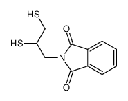 2-[2,3-bis(sulfanyl)propyl]isoindole-1,3-dione结构式
