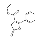 ethyl 2-oxo-5-phenyl-3H-furan-4-carboxylate结构式