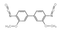 3,3′-二甲氧基-4,4′-联苯二异氰酸酯结构式