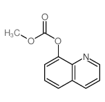 methyl quinolin-8-yl carbonate结构式