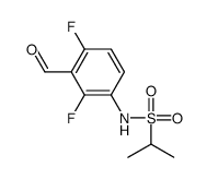 N-(2,4-Difluoro-3-formylphenyl)-2-propanesulfonamide Structure