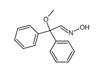 methoxy-diphenyl-acetaldehyde-oxime结构式