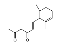 (E)-6-(2,6,6-trimethylcyclohex-2-en-1-yl)hex-5-ene-2,4-dione Structure