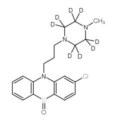 氯丙嗪亚砜结构式