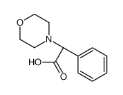 (2R)-4-Morpholinyl(phenyl)acetic acid结构式
