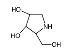 1,4-二脱氧-1,4-亚氨基-D-阿拉伯糖醇 盐酸盐结构式