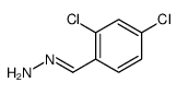 (2,4-dichlorophenyl)methylidenehydrazine Structure
