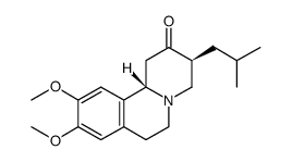 2H-BENZO[A]QUINOLIZIN-2-ONE, 1,3,4,6,7,11B-HEXAHYDRO-9,10-DIMETHOXY-3-(2-METHYLPROPYL)-, (3S,11BS)- structure