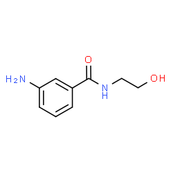 3-Amino-N-(2-hydroxyethyl)benzamide Structure