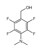 [4-(dimethylamino)-2,3,5,6-tetrafluorophenyl]methanol结构式