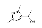 1-(1,3-二甲基-1H-吡唑-4-基)乙醇结构式
