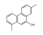 1,7-dimethyl-9-phenanthrol Structure