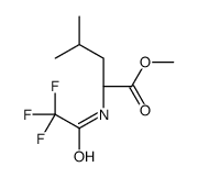 N-Trifluoroacetyl-L-leucine methyl ester Structure