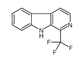 1-(三氟甲基)-9h-吡啶并[3,4-b]吲哚结构式