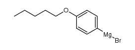 4-(pentyloxy)phenylmagnesium bromide结构式