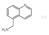 5-胺甲基喹啉盐酸盐结构式