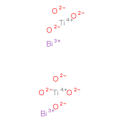 dibismuth trititanium nonaoxide structure