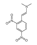 N,N-二甲基-2,4-二硝基苯乙烯胺结构式