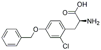 (S)-2-AMINO-3-(4-BENZYLOXY-2-CHLORO-PHENYL)-PROPIONIC ACID structure