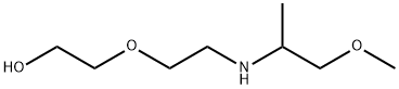 2-(2-((1-甲氧基丙烷-2-基)氨基)乙氧基)乙醇结构式