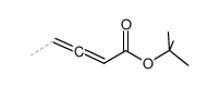 (+/-)-tert-butyl penta-2,3-dienoate Structure