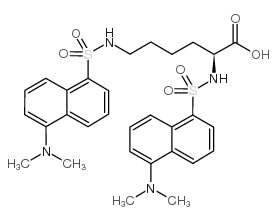二1－二甲胺基萘－5－磺酰-L-赖氨酸结构式