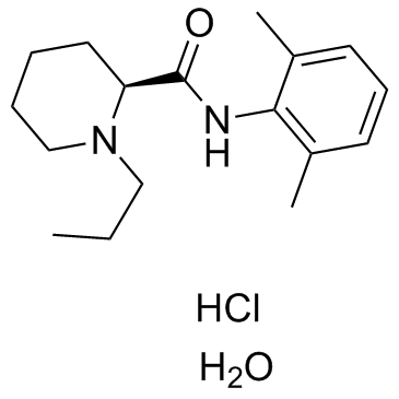 盐酸罗哌卡因结构式