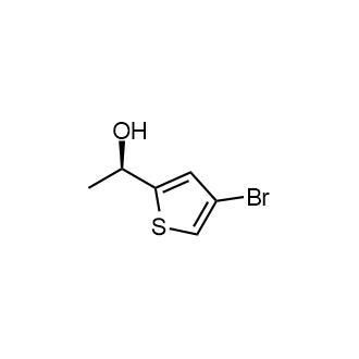 (R)-1-(4-Bromothiophen-2-yl)ethanol Structure