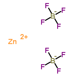 Zinc ditetrafluoroborate Structure