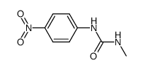 1-Methyl-3-(4-nitrophenyl)urea结构式