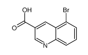 5-bromoquinoline-3-carboxylic acid Structure