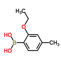 2-Ethoxy-4-methylphenylboronic acid Structure