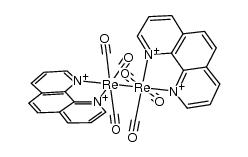 bis(1,10-phenanthroline)dirhenium hexacarbonyl Structure