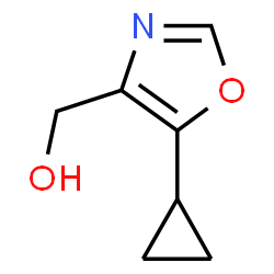 (5-Cyclopropyl-1,3-oxazol-4-yl)methanol Structure