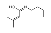 N-butyl-3-methylbut-2-enamide结构式