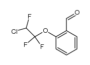 2-(2-chloro-1,1,2-trifluoro-ethoxy)-benzaldehyde Structure