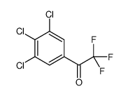 2,2,2-三氟-1-(3,4,5-三氯苯)乙酮结构式
