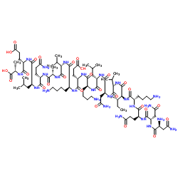 Fibrinogen γ-Chain (117-133)结构式