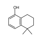 1,1-dimethyl-5-tetralol结构式