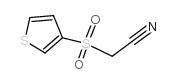 2-(3-噻吩磺酰基)乙腈结构式
