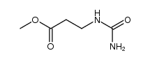 N-carbamoyl-β-alanine methyl ester结构式