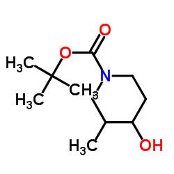 N-Boc-3-甲基-4-羟基哌啶结构式